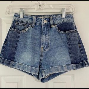 pacsun mom denim shorts